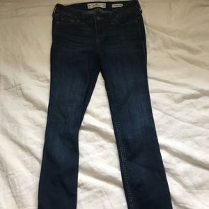 Hollister low rise skinny jeans